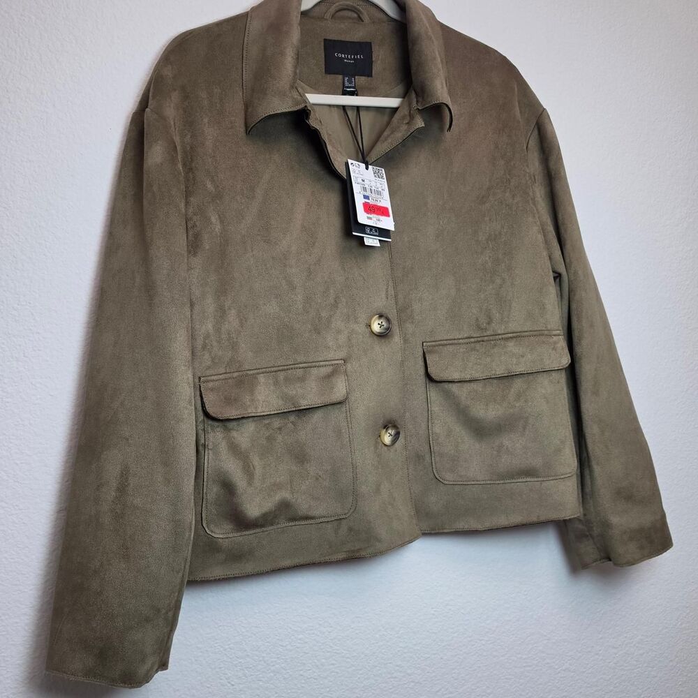 Cortefiel Women's Khaki Jacket